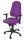 Topstar Bürostuhl Body Balance 50, BAL50T33 Stoff lila, Gestell schwarz
