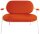 meet powered by PAPERFLOW 2-Sitzer Sofa SATURNE rost weiß Stoff 118,0 x 73,0 x 88,0 cm, 1 St.