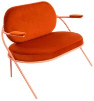 meet powered by PAPERFLOW 2-Sitzer Sofa SATURNE rost rosa...