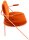 meet powered by PAPERFLOW 2-Sitzer Sofa SATURNE rost rosa Stoff 118,0 x 73,0 x 88,0 cm, 1 St.