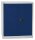 BISLEY Stahlschrank Universal E402A01505 lichtgrau, oxofordblau 1 Fachboden 91,4 x 40,0 x 100,0 cm, aufgebaut, 1 St.