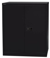 BISLEY Stahlschrank Universal E402A01633 schwarz 1 Fachboden 91,4 x 40,0 x 100,0 cm, aufgebaut, 1 St.