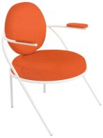 meet powered by PAPERFLOW Sessel SATURNE rost weiß...