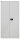 BISLEY Stahlschrank Universal E722A0345645 lichtgrau 3 Fachböden 91,4 x 40,0 x 180,6 cm, aufgebaut, 1 St.