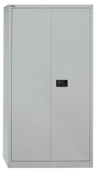 BISLEY Stahlschrank Universal E722A03355 silber 3 Fachböden 91,4 x 40,0 x 180,6 cm, aufgebaut, 1 St.