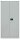 BISLEY Stahlschrank Universal E722A03355 silber 3 Fachböden 91,4 x 40,0 x 180,6 cm, aufgebaut, 1 St.