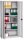 BISLEY Stahlschrank Universal E782A0445645 lichtgrau 4 Fachböden 91,4 x 40,0 x 195,0 cm, aufgebaut, 1 St.