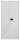 BISLEY Stahlschrank Universal E782A0445645 lichtgrau 4 Fachböden 91,4 x 40,0 x 195,0 cm, aufgebaut, 1 St.