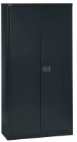 BISLEY Stahlschrank Universal E782A04633 schwarz 4 Fachböden 91,4 x 40,0 x 195,0 cm, aufgebaut, 1 St.