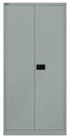 BISLEY Stahlschrank Universal E782A04355 silber 4 Fachböden 91,4 x 40,0 x 195,0 cm, aufgebaut, 1 St.