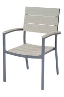 Garden Pleasure Sitzgruppe Olivia, anthrazit Holz,...