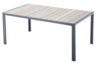 Garden Pleasure Sitzgruppe Olivia, anthrazit Holz, Metall, 5-teilig