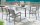 Garden Pleasure Gartentisch Olivia anthrazit, hellgrau rechteckig 150,0 x 90,0 x 72,0 cm