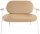 meet powered by PAPERFLOW 2-Sitzer Sofa SATURNE elfenbein weiß Stoff 118,0 x 73,0 x 88,0 cm, 1 St.