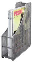 Zeller Stehsammler Meshline 17700 alufarben Metall, DIN...