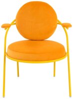 meet powered by PAPERFLOW Sessel SATURNE safran Stoff 70,0 x 73,0 x 88,0 cm, 1 St.
