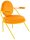 meet powered by PAPERFLOW Sessel SATURNE safran Stoff 70,0 x 73,0 x 88,0 cm, 1 St.
