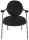 meet powered by PAPERFLOW Sessel SATURNE schwarz Kunstleder 70,0 x 73,0 x 88,0 cm, 1 St.