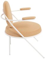 meet powered by PAPERFLOW Sessel SATURNE elfenbein...