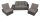 Garden Pleasure Loungegruppe Alcudia, grau Kunststoff, Metall, 10-teilig