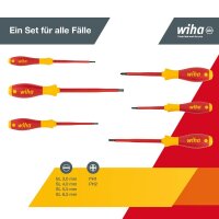 Wiha Schraubendreher-Set SoftFinish® electric SZ/PH 00833 6-teilig