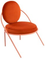 meet powered by PAPERFLOW Sessel SATURNE rost rosa Stoff...