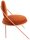 meet powered by PAPERFLOW Sessel SATURNE rost rosa Stoff 70,0 x 73,0 x 88,0 cm, 1 St.