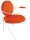 meet powered by PAPERFLOW Sessel SATURNE rost weiß Stoff 70,0 x 73,0 x 88,0 cm, 1 St.