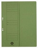 Ösenhefter Karton grün DIN A4, halber Deckel, 20 St.