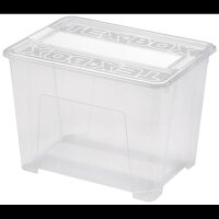 TEX Aufbewahrungsbox transparent 28,0 x 38,0 x 27,2 cm, 1 St.