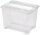 TEX Aufbewahrungsbox transparent 28,0 x 38,0 x 27,2 cm, 1 St.