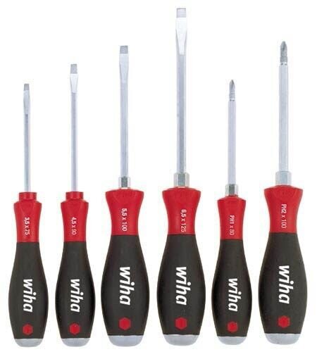 Wiha Schraubendreher-Set SoftFinish® SZ/PH 21250 6-teilig