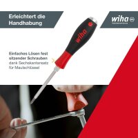 Wiha Schraubendreher-Set SoftFinish® SZ/PH 21250 6-teilig