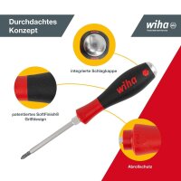 Wiha Schraubendreher-Set SoftFinish® SZ/PH 21250 6-teilig