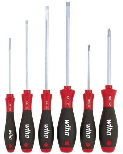Wiha Schraubendreher-Set SoftFinish® SZ/PH 07152 6-teilig