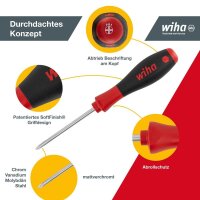 Wiha Schraubendreher-Set SoftFinish® SZ/PH 07152 6-teilig
