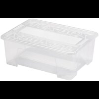 TEX Aufbewahrungsbox transparent 28,0 x 38,0 x 14,0 cm, 1...