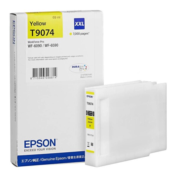 EPSON T9074XXL gelb Druckerpatrone