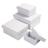 Creativ Company Geschenkboxen-Set weiß  ( 264050 )