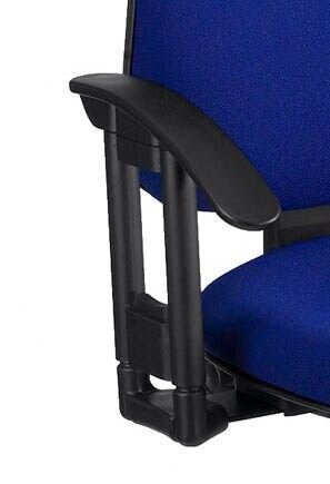 Topstar M (O) Armlehnen verstellbar schwarz für Body Balance 450, 2 St.
