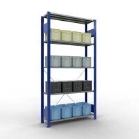 SCHULTE Schwerlastregal 12630-B silber 100,0 x 30,0 x 200,0 cm