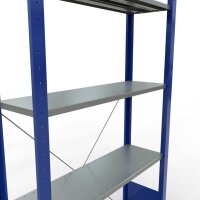 SCHULTE Schwerlastregal 12630-B silber 100,0 x 30,0 x 200,0 cm