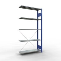 SCHULTE Anbau-Schwerlastregal 12645-B silber 100,0 x 40,0 x 200,0 cm