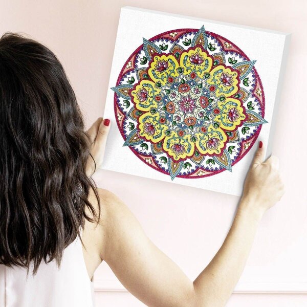 URSUS® Diamond Painting Mandala mehrfarbig