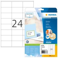 HERMA Etiketten 8638 weiß 70,0 x 36,0 mm, 10 Blatt