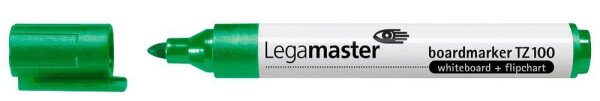 Legamaster TZ 100 Whiteboard- und Flipchart-Marker grün 1,5 - 3,0 mm, 10 St.