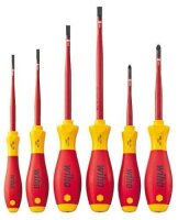 Wiha Schraubendreher-Set SoftFinish® electric slimFix...