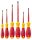 Wiha Schraubendreher-Set SoftFinish® electric slimFix SZ/PZ 36455 6-teilig