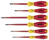 Wiha Schraubendreher-Set SoftFinish® electric slimFix...