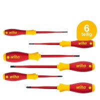 Wiha Schraubendreher-Set SoftFinish® electric slimFix SZ/PH 35389 6-teilig